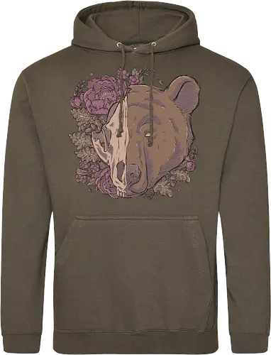 Autumn Bear Skull