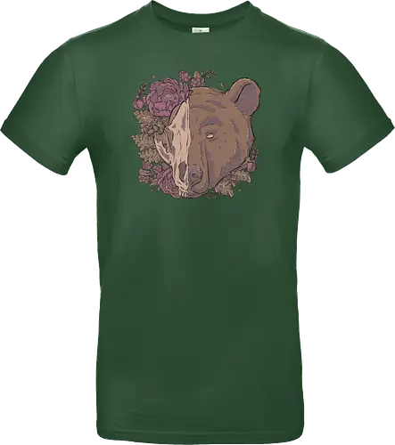 Autumn Bear Skull