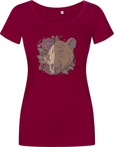 Autumn Bear Skull