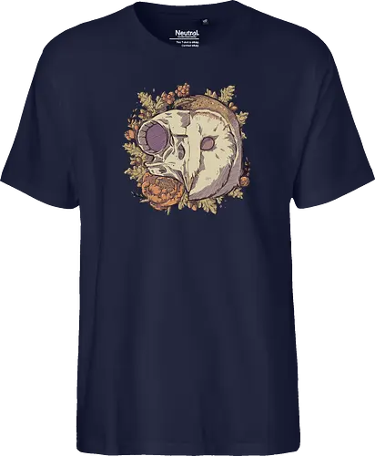 Autumn Barn Owl Skull