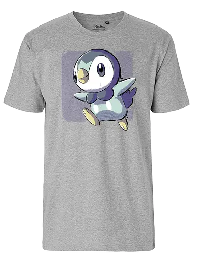 Water Penguin - wasser, pinguin, starter, pocket, monster - Fairtrade T-Shirt