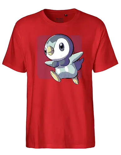 Water Penguin - wasser, pinguin, starter, pocket, monster - Fairtrade T-Shirt