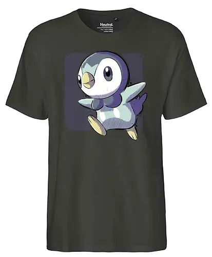 Water Penguin - wasser, pinguin, starter, pocket, monster - Fairtrade T-Shirt