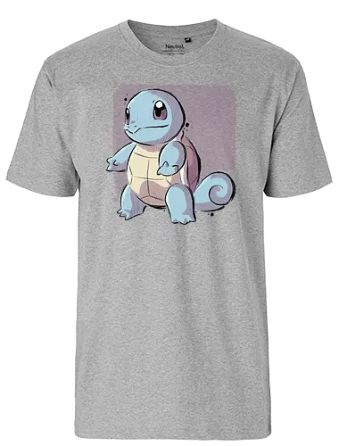 Water Turtle - pocket, gaming, monster, turtle - Fairtrade T-Shirt