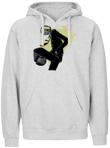 Dark Sanji - one, piece, anime, manga, pirat - Fairtrade Hoodie