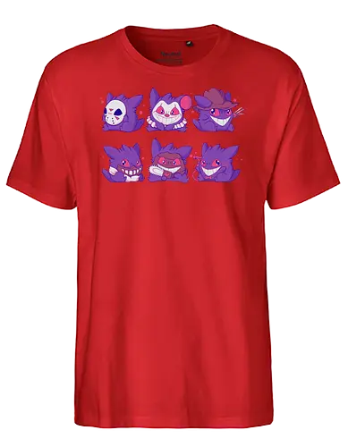 Horror Ghost - pocket, ghost, halloween, horror movie, slasher - Fairtrade T-Shirt