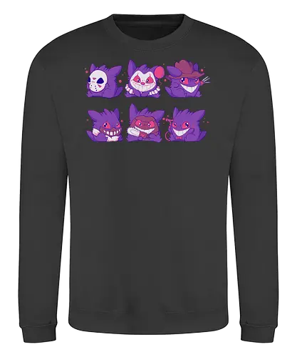 Horror Ghost - pocket, ghost, halloween, horror movie, slasher - Sweatshirt