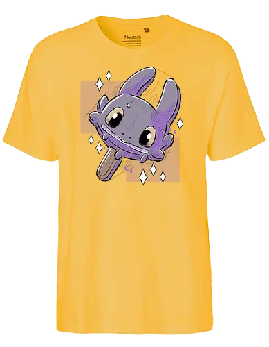 Dragon Cream - ice, summer, snack, dragon, cute, icecream - Fairtrade T-Shirt