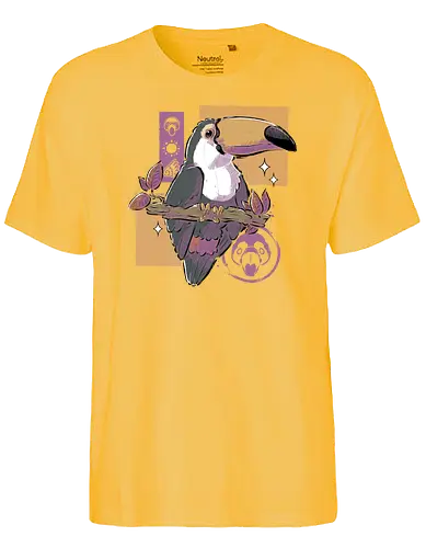 Cute Toucan - bird, birb, toucan, tukan, cute - Fairtrade T-Shirt