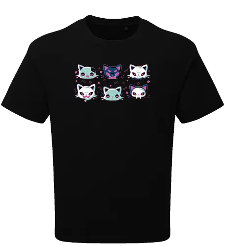Halloween Cat Heads