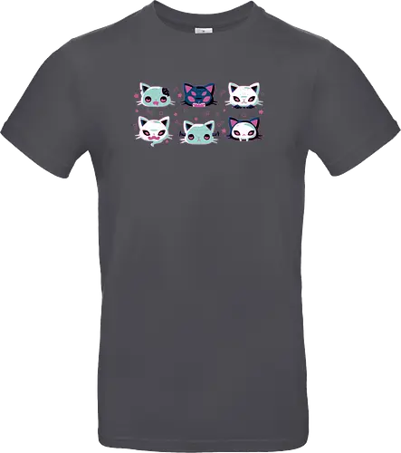 Halloween Cat Heads
