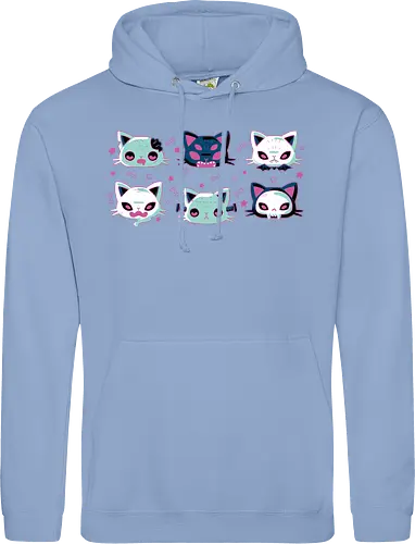 Halloween Cat Heads