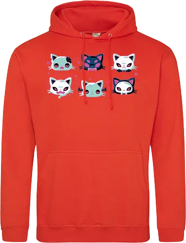 Halloween Cat Heads