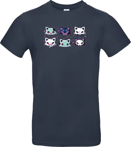 Halloween Cat Heads