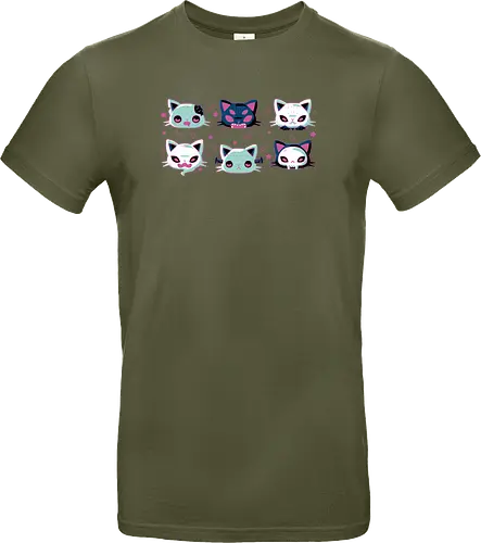 Halloween Cat Heads