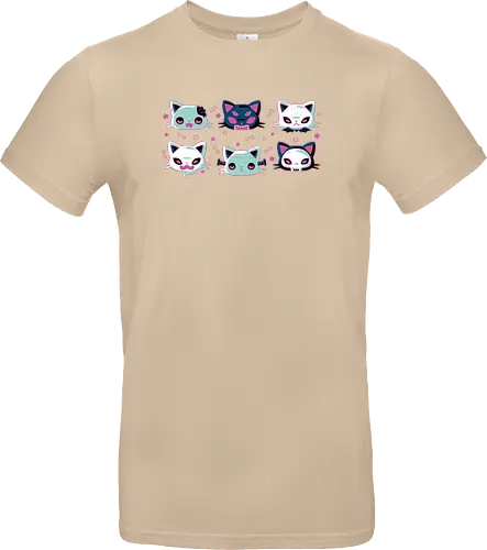 Halloween Cat Heads