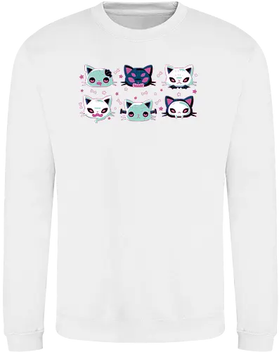 Halloween Cat Heads