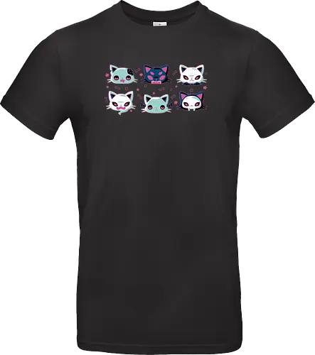 Halloween Cat Heads