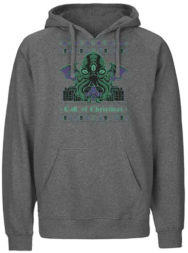 A Lovecraft Christmas - christmas, weihnachten, cthulhu, lovecraft, Ugly swter - Fairtrade Hoodie