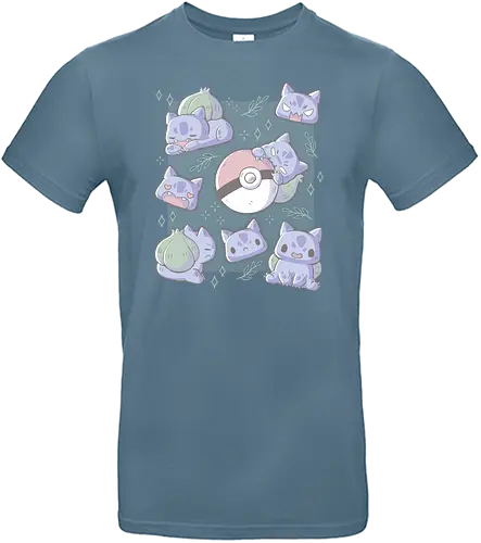 More Grass - pocket, monster, starter, grass - Standard T-Shirt