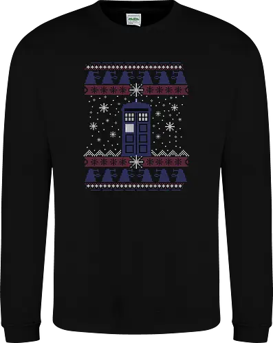 Tardis in Snow