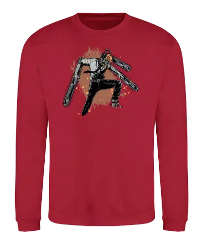 Denji - chainsaw, man, Denji, anime, manga - Sweatshirt