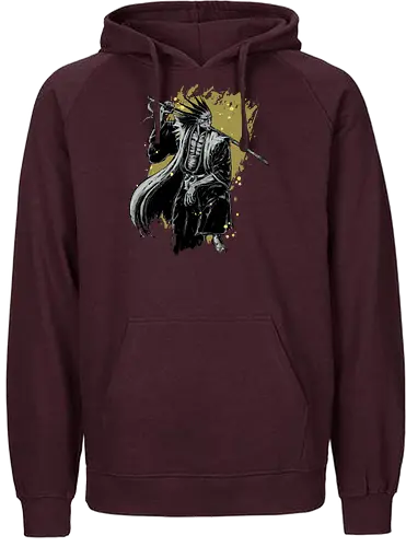 Kenpachi - captain, manga, anime, shōnen - Fairtrade Hoodie