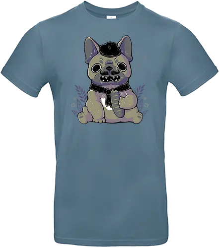 French Bulldog - dog, hund, cute, french, baguette - Standard T-Shirt