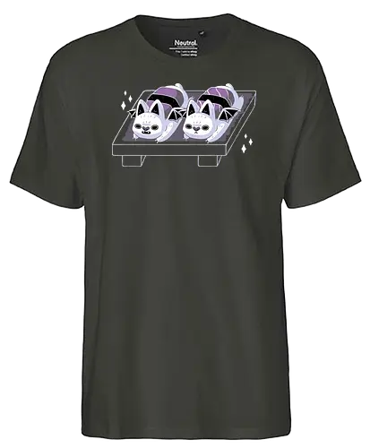 Sushi Bat - sushi, fledermaus, cute, bat - Fairtrade T-Shirt