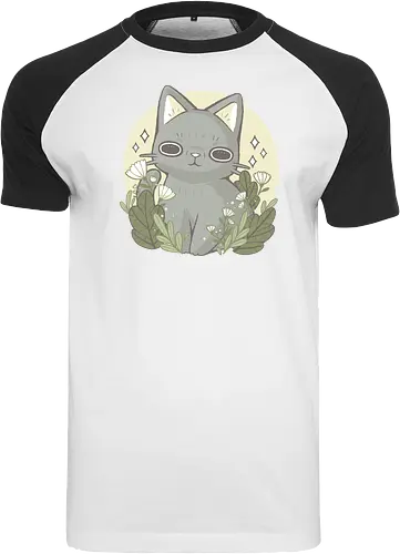 Cat and Flowers