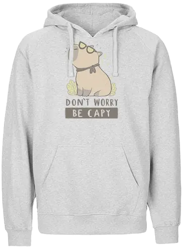 Be Capy - Capybara, be happy, cute - Fairtrade Hoodie