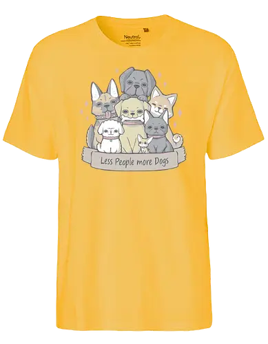More Dogs - hund, dog, good boy, cute - Fairtrade T-Shirt