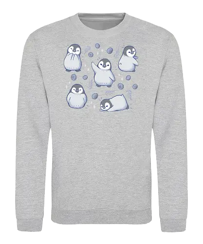 Cute Penguins - penguin, pinguin, cute - Sweatshirt