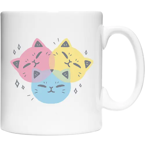 Kawaii CMYK Cat