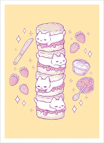 Cute Cat Scones