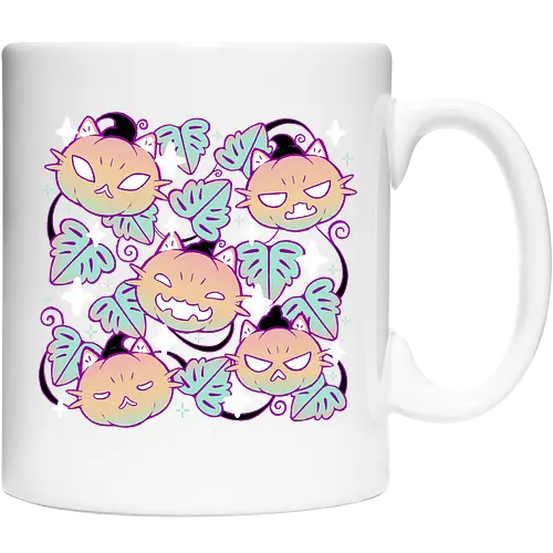 Pumpkin Cat Garden