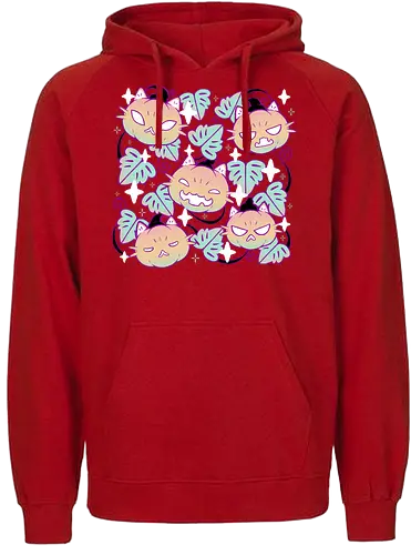 Pumpkin Cat Garden - pumpkin, kürbis, jack-o-lantern, cat, katze, halloween - Fairtrade Hoodie