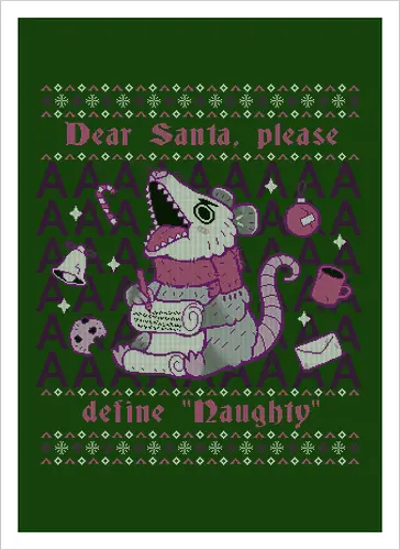 Please Santa Define Naughty