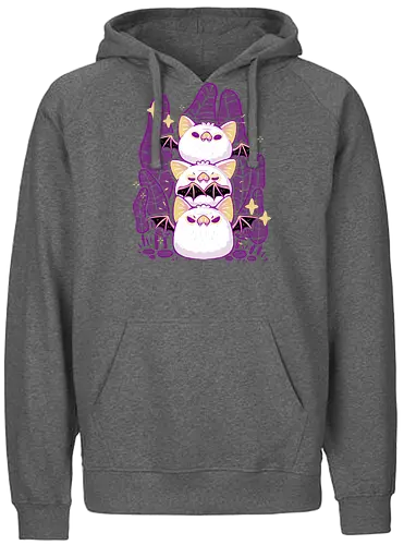 Cute Honduran White Bats - fledermaus, bat, cute - Fairtrade Hoodie