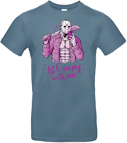Be Creepy with Me - Felt cute, jason, halloween - Standard T-Shirt