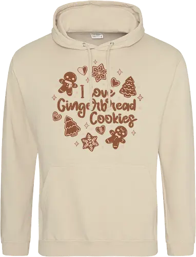I Love Gingerbread Cookies