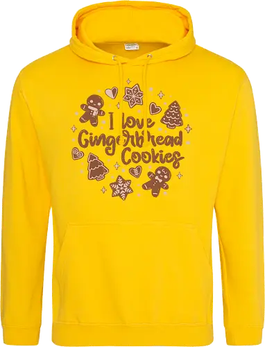 I Love Gingerbread Cookies