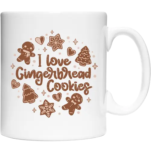I Love Gingerbread Cookies