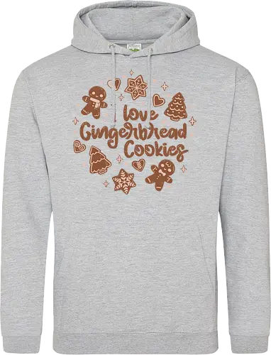I Love Gingerbread Cookies