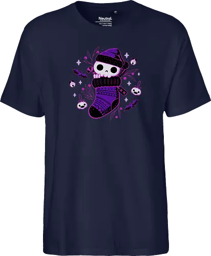 Creepy Cute Christmas Stocking Skull