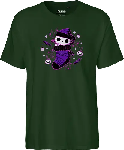 Creepy Cute Christmas Stocking Skull