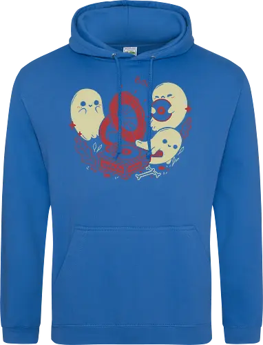 Spooky Cute Gramophone Ghosts