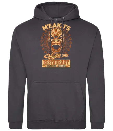 m'Bakus Vegetarian Restaurant - vakanda, mcu, restaurant, wakanda - Standard Hoodie