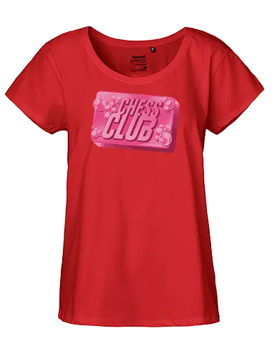 Chess Club - fight club, nerd, brad pitt, mashup, fun - Fairtrade Girl Shirt