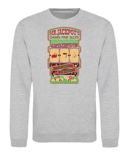 Damn Fine Slots - mr. jackpot, cooper, damn fine coffee, dale cooper, david lynch, twin pks - Sweatshirt